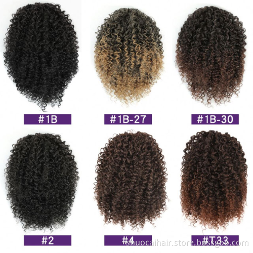 Hot Selling Wavy Ponytai Hairl In Synthetic Extensions Hair Clip-in Ponytails Drawstring Hair Extension Long For Black Women